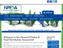 Tablet Screenshot of npfda.org